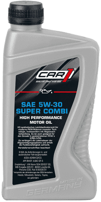 Motoröl 5 W 30 Super Combi, 1 Ltr. Gebinde Motoröl 5 W 30 Super Combi, 1 Ltr. Gebinde